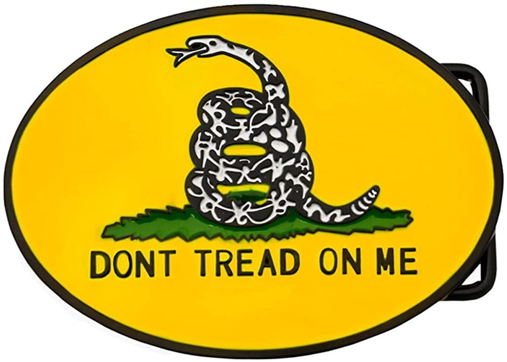 gadsden flag belt buckle