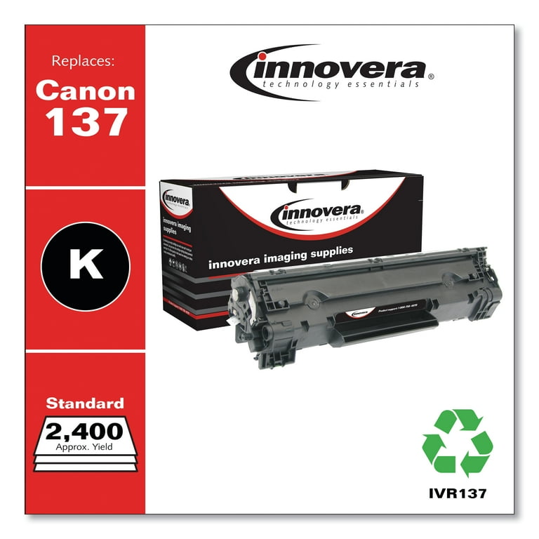 Remanufactured Black Toner, Replacement for 137 (9435B001AA), 2,400 Page-Yield Remanufactured Black Toner, Replacement for 137 (9435B001AA), 2,400 Page-Yield