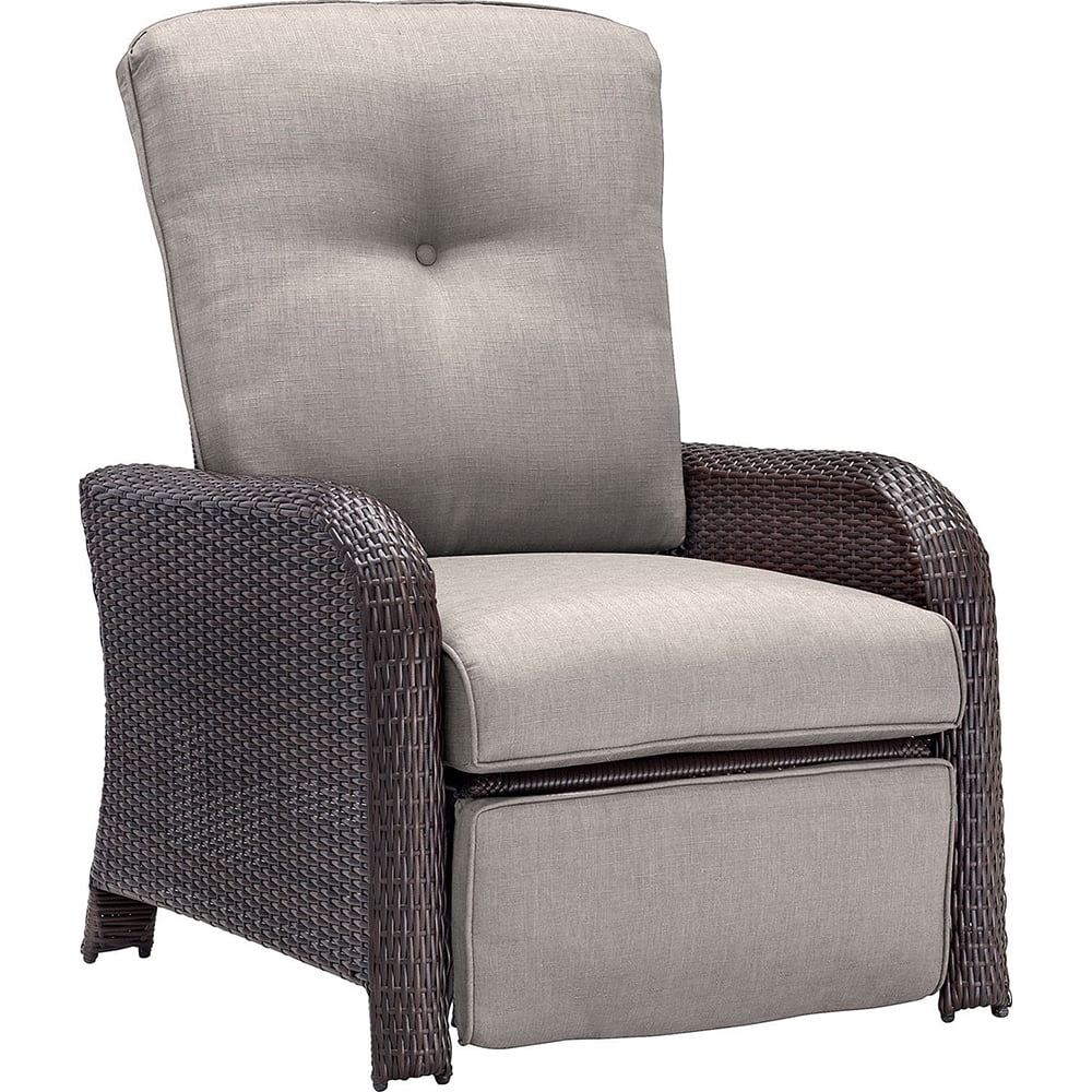 Hanover Strathmere Woven Reclining Lounge Chair