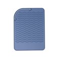 thumbnail image 1 of 1pc Silicone Heat Resistant Mat, Hair Straightener Flat Iron Curling Ironing Mat, 1 of 4