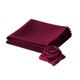thumbnail image 1 of GILA Servilletas de Tela 45 x 45 cm | Lavables y Resistentes | Paquete de 6 Servilletas para mesa Color Tinto, 1 of 5
