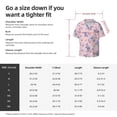thumbnail image 5 of Fotbe Butterfly Camisa Estampada de Manga Corta para Hombre, Casual de Verano, Estilo Playero, Sin Arrugas-3X-Large, 5 of 5