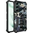 thumbnail image 2 of Slim Fit Phone Case for Samsung Galaxy S23 Plus (Not fit S23),Army Camouflage Case with Military Grade Anti-Drop Protection and Built-in Kickstand Cover for Galaxy S23 Plus,MC Navy Blue, 2 of 9
