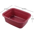 thumbnail image 2 of Farmoon 12 Quart Plastic Dish Washing Tub, 3 Pack Dish Pan Basin, 2 of 7