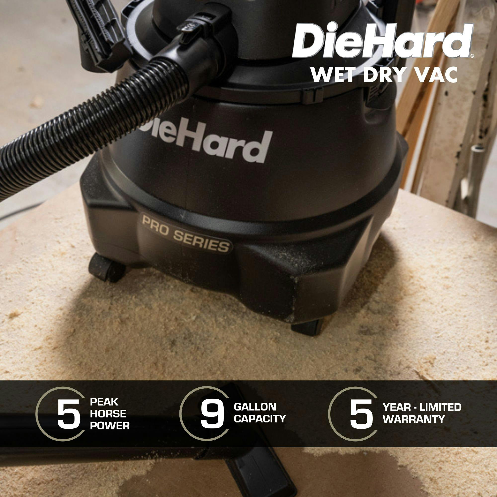 DieHard Canister Vacuum Cleaner DH7000501