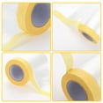 thumbnail image 6 of Unique Bargains Pre-Taped Masking Film 270x2000cm / 65.62ftx106.30" 1 Pcs Plastic Cover White Yellow PE Film Paper, 6 of 7