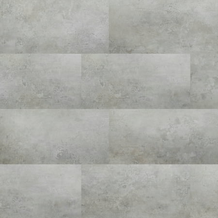 MSI Mountains Gray 11.81 in. x 23.62 in. Rigid Core Luxury Vinyl Tile Flooring (19.37 sq. ft. / case)
