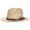 Tan, variant on Panama Jack Straw Safari Hat - Vegan Leather Band Matte Toyo, UPF 50+ Sun Protection