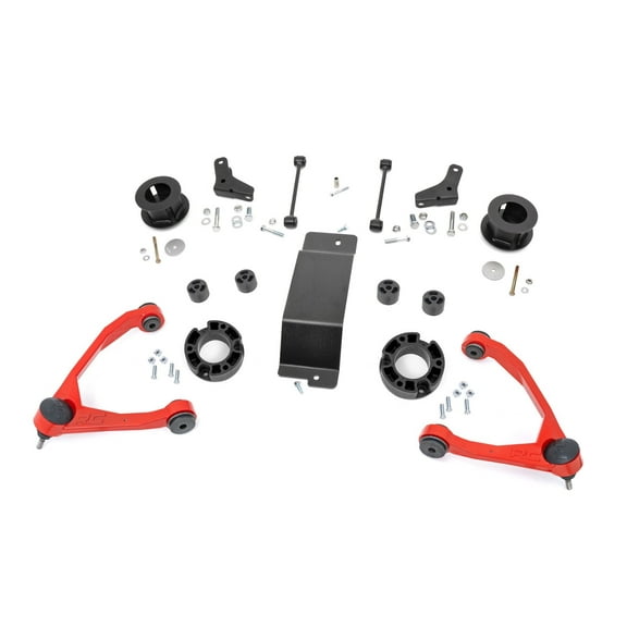 Rough Country 3.5" Lift Kit for 2007-2020 Chevy/GMC SUV 2WD/4WD -  19331RED