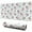 Light Blue Cow, variant on Long Mouse Pads for Desk,Pink Cow Strawberry Pattern Desk Mats on Top Of Desks, Desk Mouse Pad Extra Large with 3mm Non-Slip Base and Stitched Edge for Gaming,Office,Work,Home 31.5"x11.8"
