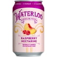 thumbnail image 3 of Waterloo Sparkling Water, Raspberry Nectarine, 12 fl oz, 8 pack cans, 3 of 7