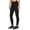 Black, variant on Avalanche Women's Slim Fit Hybrid Stretch Woven Knit Pant With Zipper Pockets