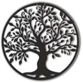 thumbnail image 1 of Colgante de pared de metal árbol de la vida Foohvr 2828 cm, 1 of 3
