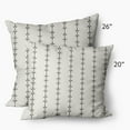 thumbnail image 3 of 20" x 20" Simply Daisy Jodhpur Stripe Decorative Throw Pillow, 3 of 3