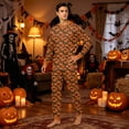 thumbnail image 4 of Halloween Family Matching Pajamas Set, Fall Sleepwear, Ghost & Pumpkin Printed Holiday Sleepwear, Soft Loungewear PJs Outfit, 4 of 5