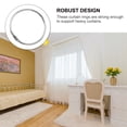 thumbnail image 3 of Shisuyan 20pcs Circular Curtain Hanging Rings Household Metal Circular Curtain Rings, 3 of 8