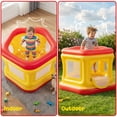 thumbnail image 4 of Wisairt 3-in-1 Inflatable Bounce House for Toddlers 1-3,Indoor Outdoor Blow up Bouncy House, 4 of 12