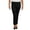 Black, variant on Calvin Klein Womens Heathered High Rise Skinny Pants