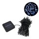 thumbnail image 4 of unbranded Cadena Luces LED Solar Negro Impermeable Para Y Jardín Con Fijo Y Parpadeo, 4 of 5