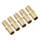 thumbnail image 4 of TICFOX Conector de empuje recto Pagoda de latón Conector de tubo de 2 vías recto con púas de latón Accesorio de unión de tubo(10mm(5pcs)), 4 of 14