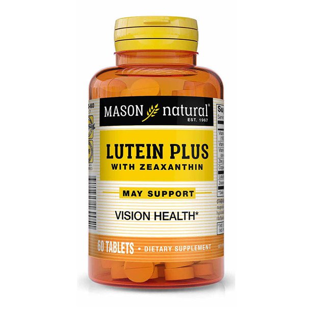 Mason Natural Lutein Plus with Zeaxanthin, Vitamins A, C, E, Zinc and