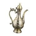 thumbnail image 2 of WeiLaiKeQi Coffee Pot Craft Elegant Flagon Pot for Bedroom Dining Room Living Room BronzewithoutCupTray, 2 of 9