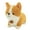 Brown, variant on Happy Date 10 16 Shiba Plush Hugging Pillow Soft Corgi Dog Stuffed Animals Toys for Valentine Christmas Birthday Gifts Bed Sofa Chair