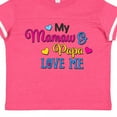 thumbnail image 4 of Inktastic My Mamaw and Papa Love Me with Hearts Boys or Girls Toddler T-Shirt, 4 of 5