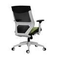 thumbnail image 4 of TygerClaw Mesh Mid Back and Fabric Seat Office Chair, 4 of 4