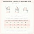 thumbnail image 6 of DUAIU 24Pcs White French Tip Press On Nails - Short Square Fake Nails with Shiny Nude Base, Full Cover False Nails for Women & Girls, Easy Nail Art, 6 of 6