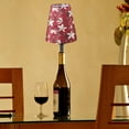 thumbnail image 2 of Kiven Wireless Bottle Lamp with Remote Control,Rechargeable Wine Bottle Lights with Fabric Lampshade, Dimmable Ambient Lighting, Decorative Cordless Table Lamp for Bar Restaurant DZ0375-B, 2 of 6