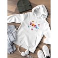 thumbnail image 3 of Colorful Buon Ferragosto Hoodie Juniors -Image by Shutterstock,  Small, 3 of 4