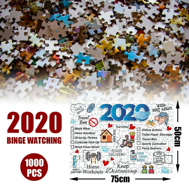 Casse-têtes pour Adultes 1000 Pcs Grand Casse-Tête Jeu Jouets Intéressants Cadeau Personnalisé