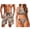A-Duck Camo Hunting, variant on Tropical Flowers Hawaiian Couple Swimsuits Matching Sets Women 2 Piece Bikini Set High Waisted Halter Bathing Suits and Men's Swim Trunks Beach Shorts