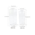 thumbnail image 2 of 1pc Portable Milk & Juice Box With Transparent Plastic Design, 2 of 5