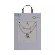 Women's "A" Layered Pendant Necklace