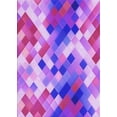 thumbnail image 1 of Ahgly Company Machine Washable Indoor Rectangle Transitional Violet Purple Area Rugs, 6' x 9', 1 of 7