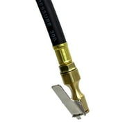 Hyper Tough 1/4 in, 100 psi Digital Tire Pressure Gauge with 16 in Hose, Air Compressor Accessory