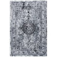 thumbnail image 2 of SAFAVIEH Lillypond Canes Distressed Traditional Runner Rug, Grey/Dark Grey, 2' x 8', 2 of 3