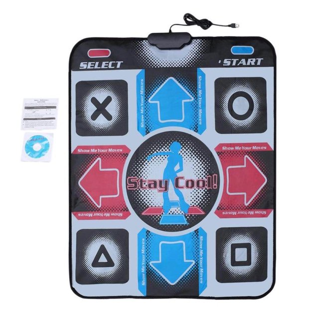 pitrice Single Person Dance Mat Dancing Step Mat Non Slip Dancing Blanket for Kids