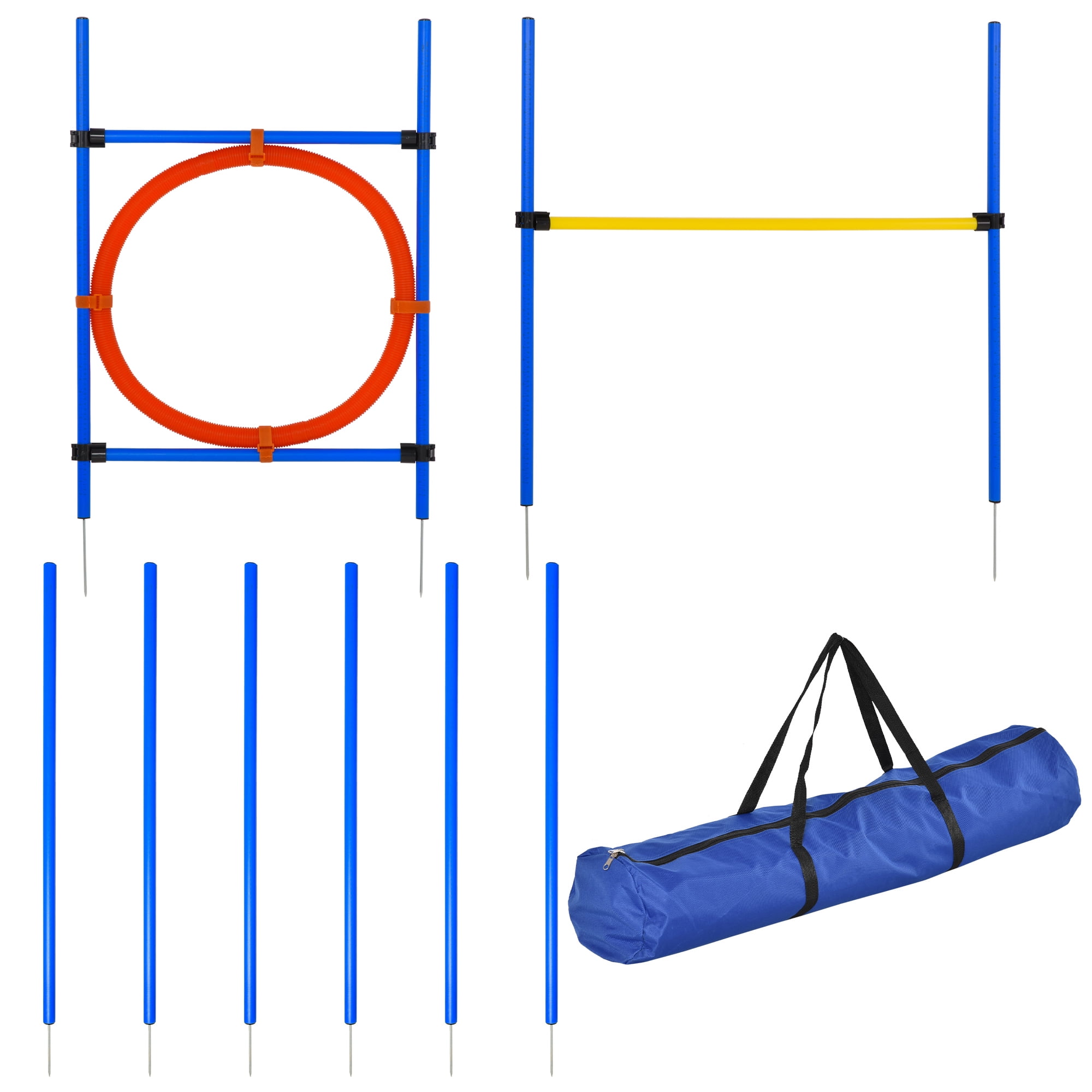 Pawhut Pet Obstacle Agility Training Kit