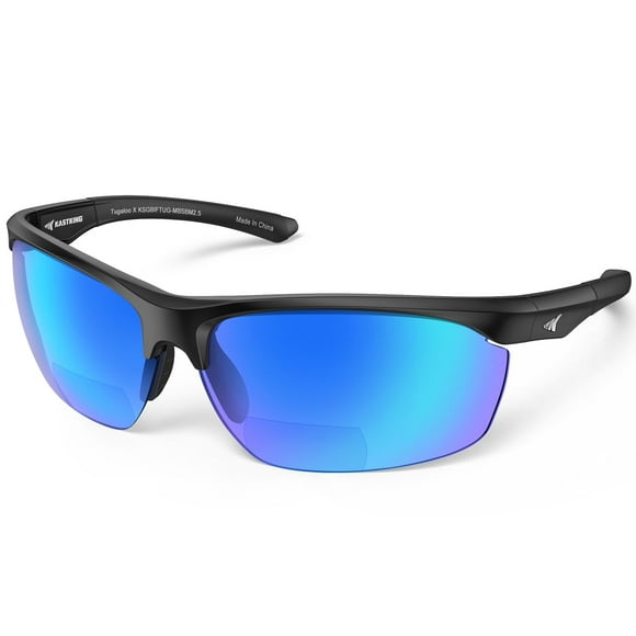 Gafas de sol KastKing Tugaloo semisin montura, bifocales, polarizadas