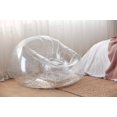 thumbnail image 4 of Bouclair Clear Kids Glitter Lounge Chair, 4 of 8