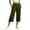 Army Green, variant on LEAVINGSUO Wide Leg Sweatpants for Women Winter Casual Solid Color Loose Sweatpants Elastic Waist Pockets Blue S