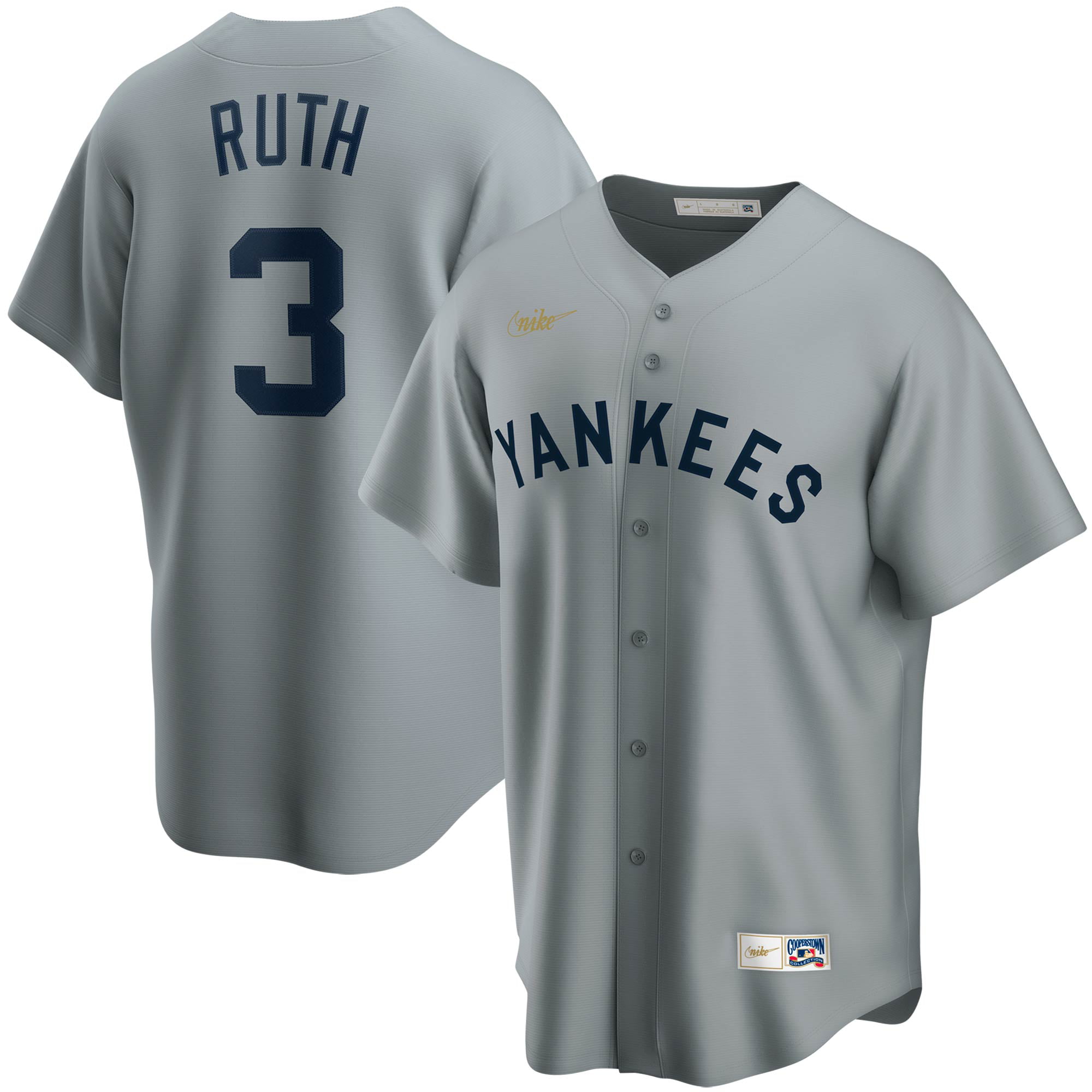 babe ruth cooperstown collection jersey