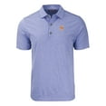 thumbnail image 2 of Men's Cutter & Buck Heather Royal New York Mets Big & Tall Forge Eco Heathered Stripe Stretch Recycled Polo, 2 of 3