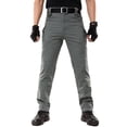 thumbnail image 4 of Pantalones tácticos para exteriores de tejido elástico IX9, pantalones de ciudad para aficionados militares IX7, pantalones de trabajo con múltiples bolsillos, 4 of 4