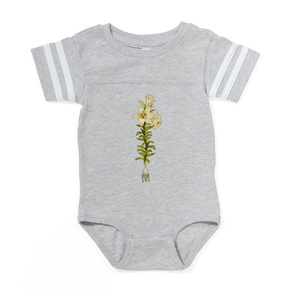 CafePress - Bl_Lily - Cute Infant Baby Football Bodysuit