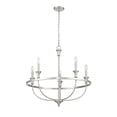 thumbnail image 6 of 28005-BN Millennium Lighting Emery - 5 Light Chandelier-28 Inch Tall and 29.1 Inch Wide-Brushed Nickel Finish, 6 of 6
