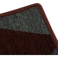 thumbnail image 5 of Felpudo Felpudo de barrera Alfombra dentro y fuera de la puerta de entrada, felpudo absorbente antideslizante, adecuado para pasillos, cocinas, dormitorios (marrón, 60*90 cm) Rojo Verde, 5 of 5